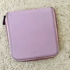 Coach Purple Women's CD Case Holder Pouch